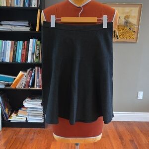 Calvin Klein Charcoal A-Line Skirt